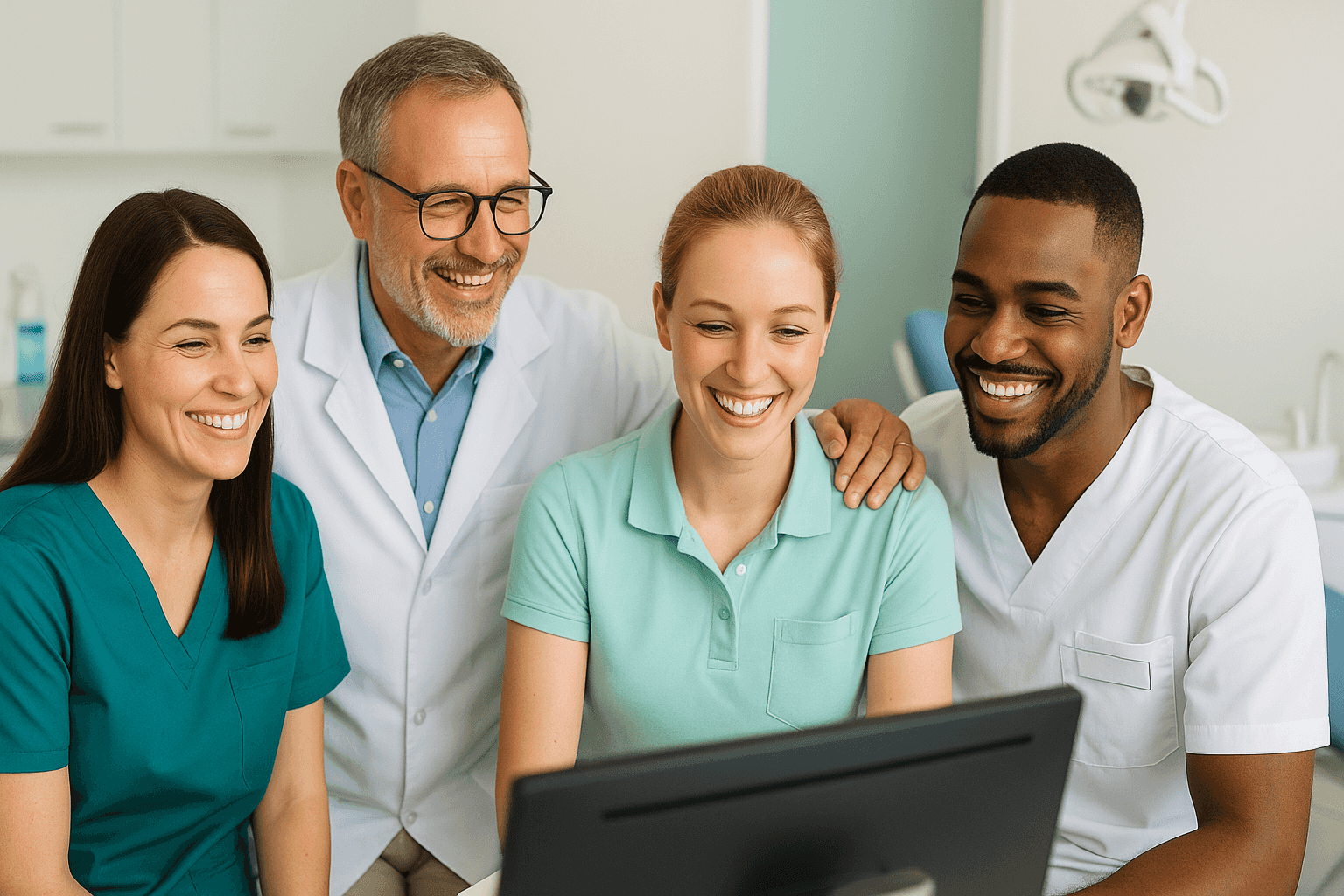 Teamarbeit in der Zahnarztpraxis