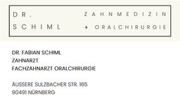 Zahnmedizin & Oralchirurgie Dr. Schiml - Logo